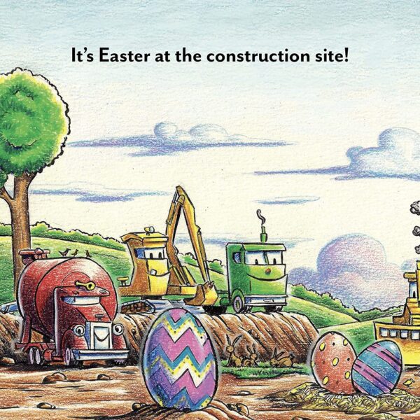 Construction Site: Spring Delight: An Easter Lift-the-Flap Book (Goodnight, Goodnight, Construc) - Image 2