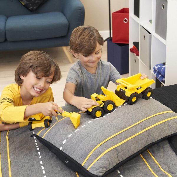 CAT Construction Toys, Construction Vehicle Set for Kids Ages 2 & Up, Dump Truck, Loader, Excavator, Articulated Parts, Quality You Can Trust, Great Gift - Image 3