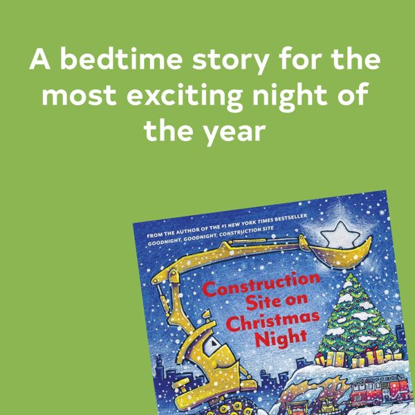 Construction Site on Christmas Night: (Christmas Book for Kids, Children's Book, Holiday Picture Book) (Goodnight, Goodnight Construction Site) - Image 2