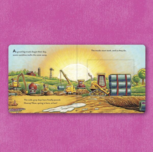 Construction Site: Spring Delight: An Easter Lift-the-Flap Book (Goodnight, Goodnight, Construc) - Image 6