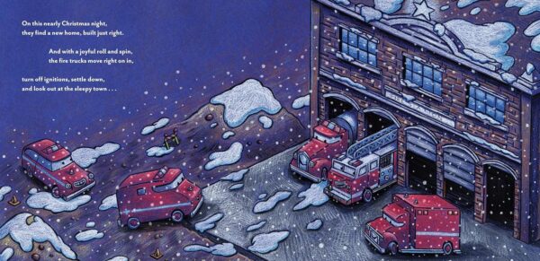 Construction Site on Christmas Night: (Christmas Book for Kids, Children's Book, Holiday Picture Book) (Goodnight, Goodnight Construction Site) - Image 8